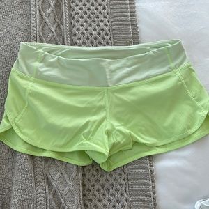 Size 8 speed shorts!